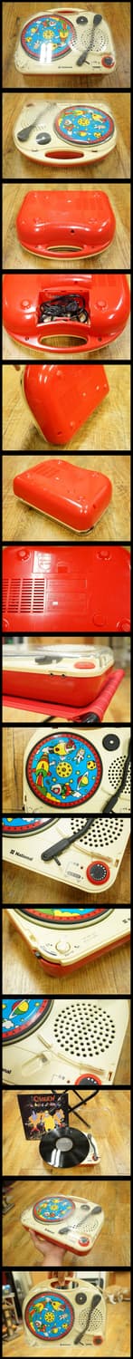 80s 내셔널 파나소닉 sg-503n 포터블 턴테이블 상품이미지2