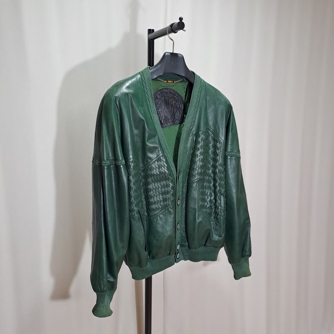 (택포) torras 토라스 인트레치아토 가죽 가디건 100 B609 상품이미지2