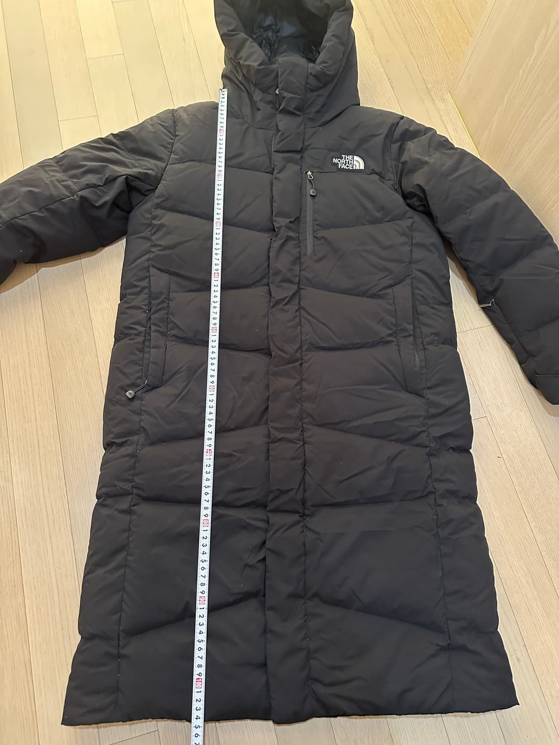 노스페이스 구스다운 거위털 롱패딩 90(S) 공용 상품이미지3
