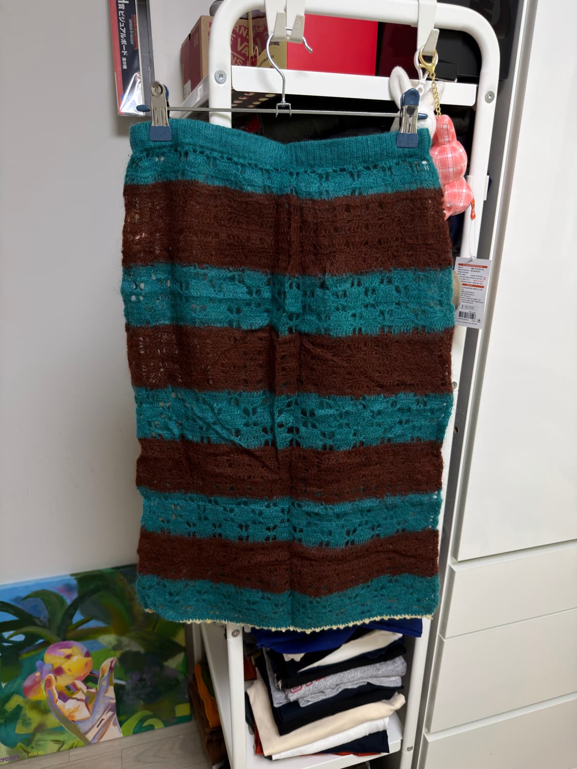 초코나무숲 니트스커트 상품이미지2