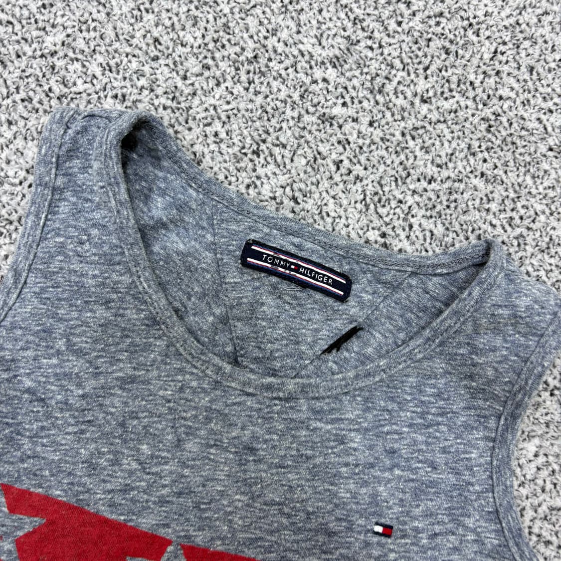 실측확인 타미힐피거 키즈 민소매 나시 0319J 상품이미지2