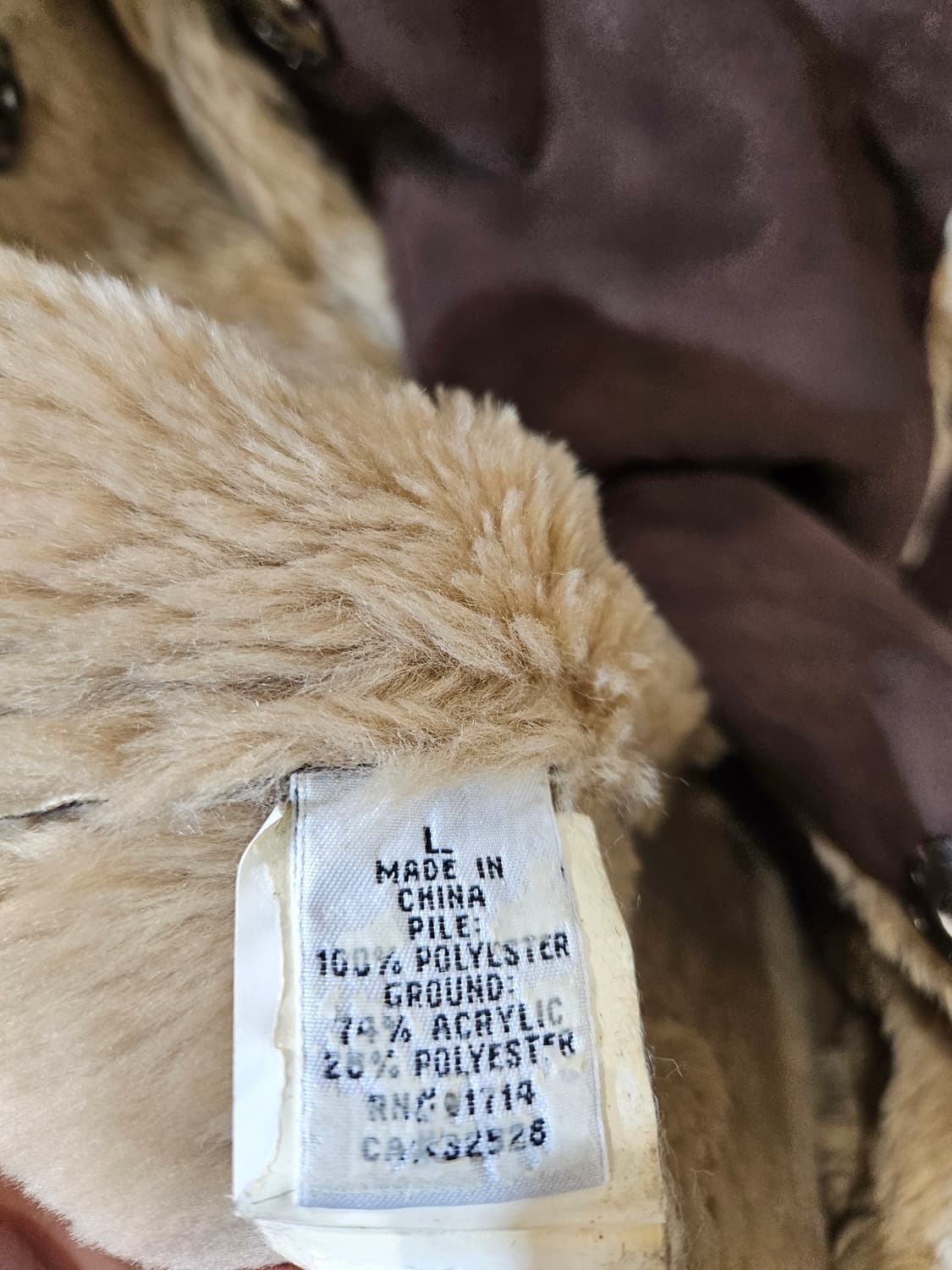 아르마니 익스체인지 스웨이드 무스탕 코트 상품이미지5