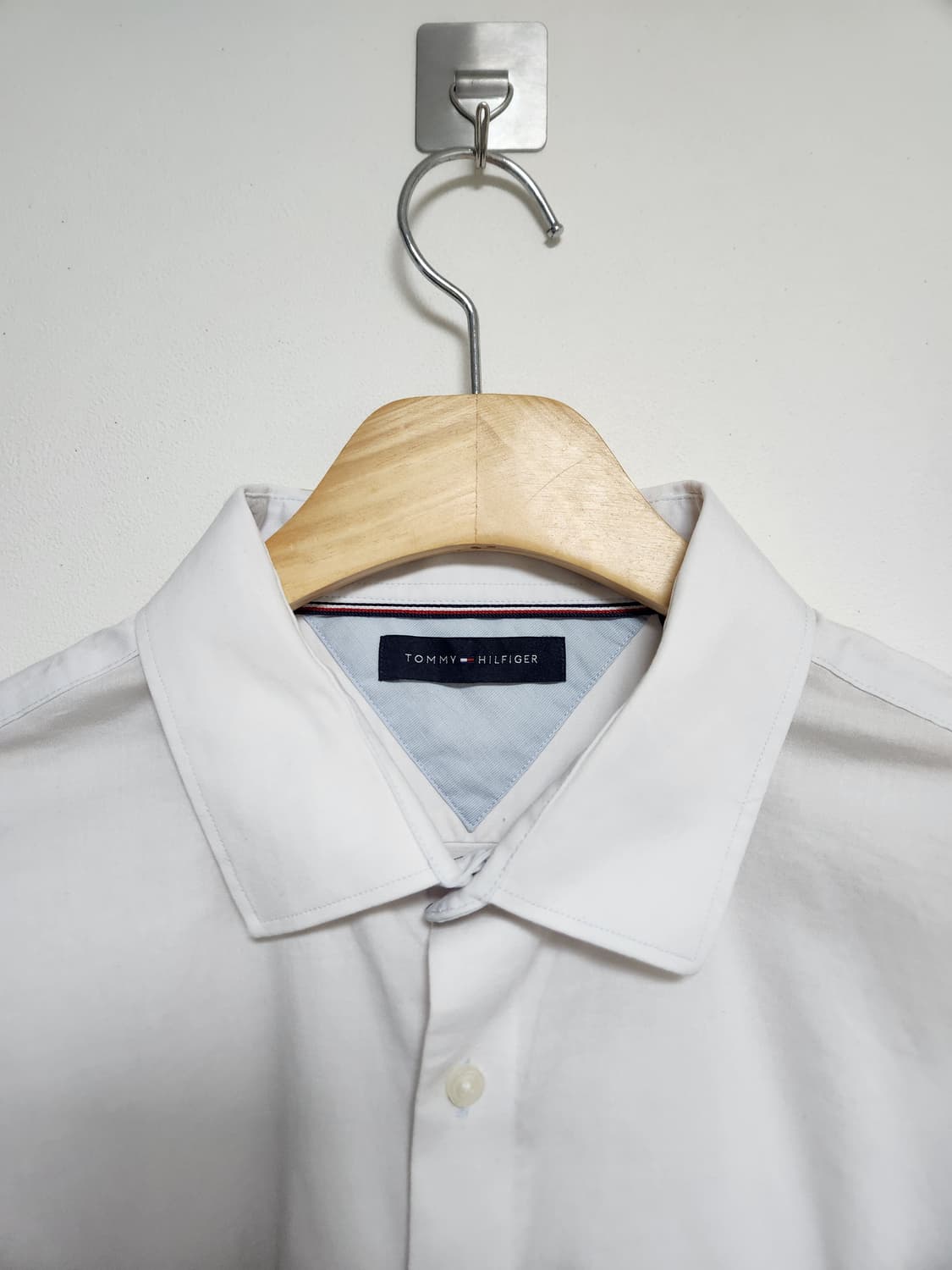 타미힐피거Tommy 화이트 셔츠 2XL - S208 상품이미지6