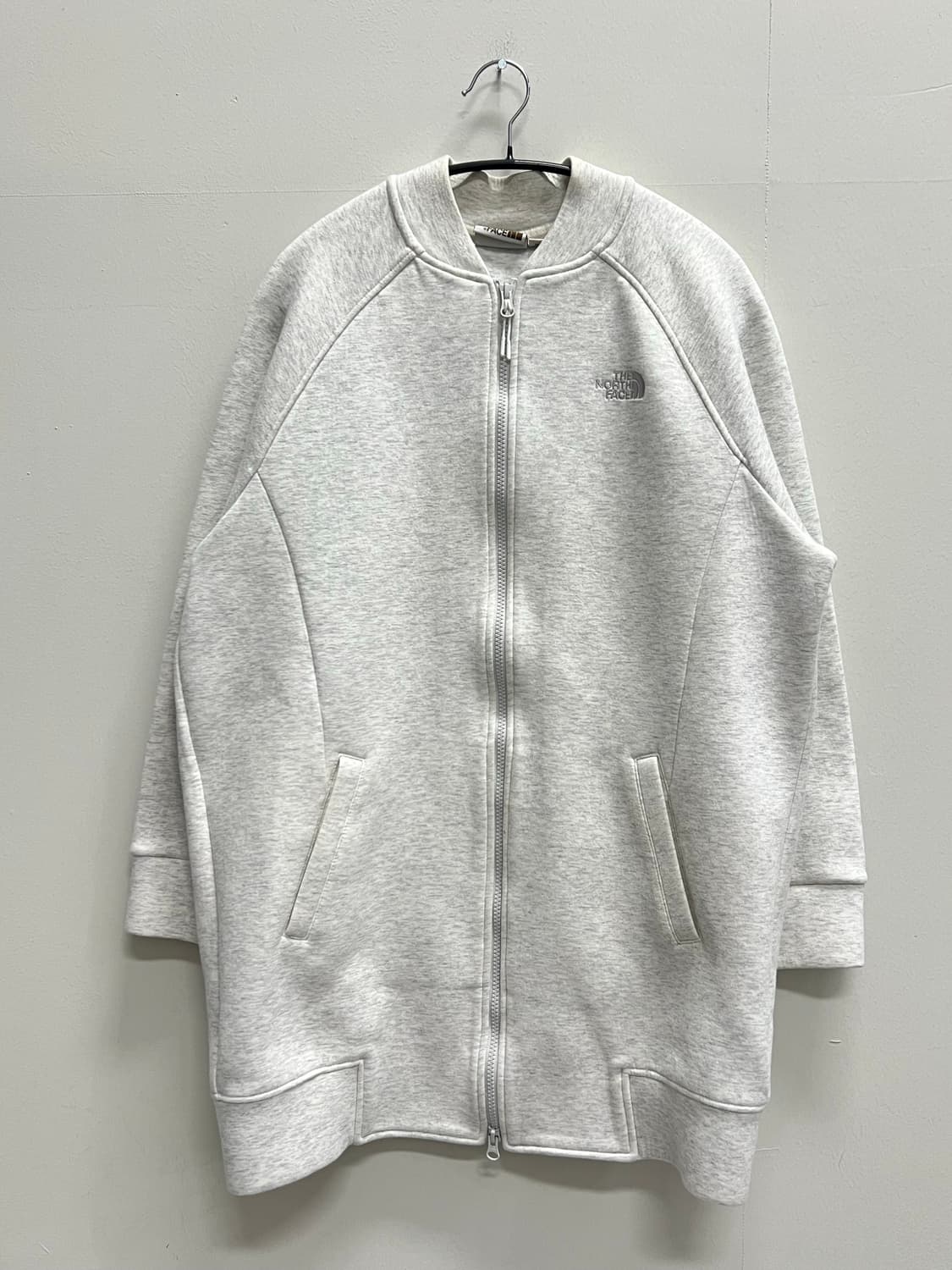 노스페이스 화이트라벨 네오프렌 롱 집업 오트밀 상품이미지2