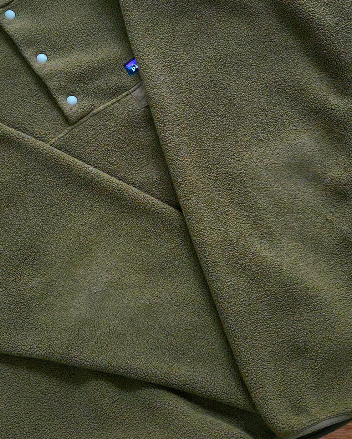 (L)파타고니아 카고 올리브 신칠라 플리스 상품이미지4