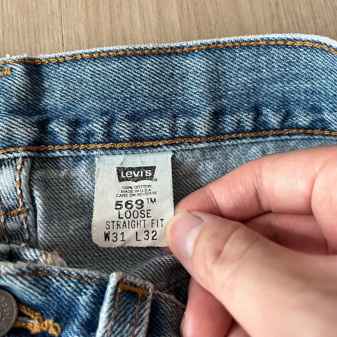 [31X32] 빈티지 리바이스 569 made in usa 상품이미지2