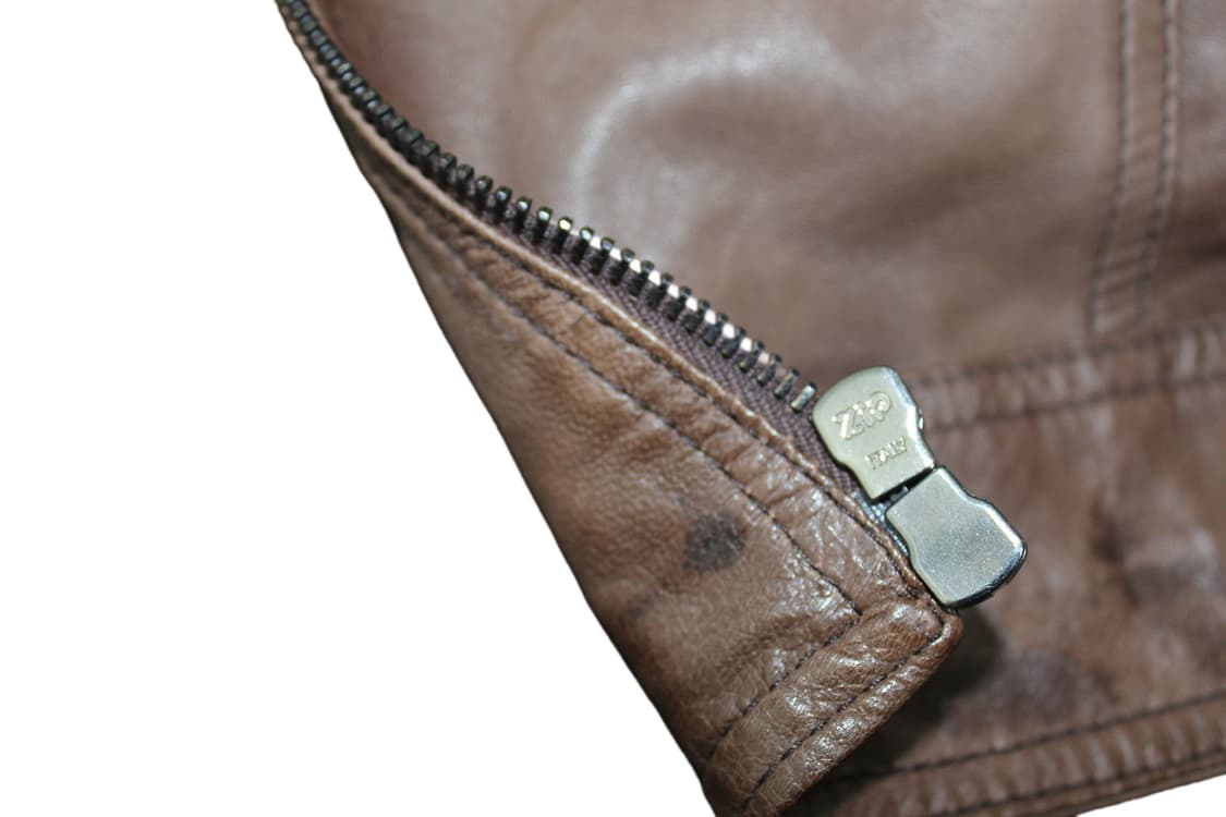 Vera Pelle Italy 베라펠레 램 스킨 싱글 레더 자켓 상품이미지7