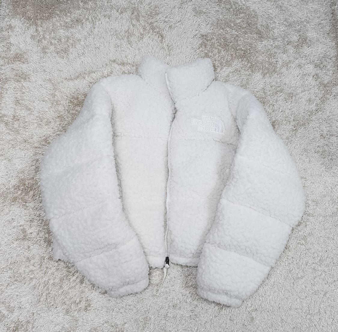 노스페이스 셰르파 눕시 우먼 M 화이트 상품이미지2