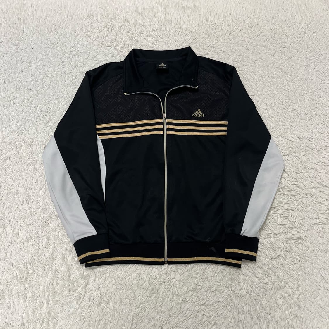 Adidas White Panel Black Gold Jersey 상품이미지4