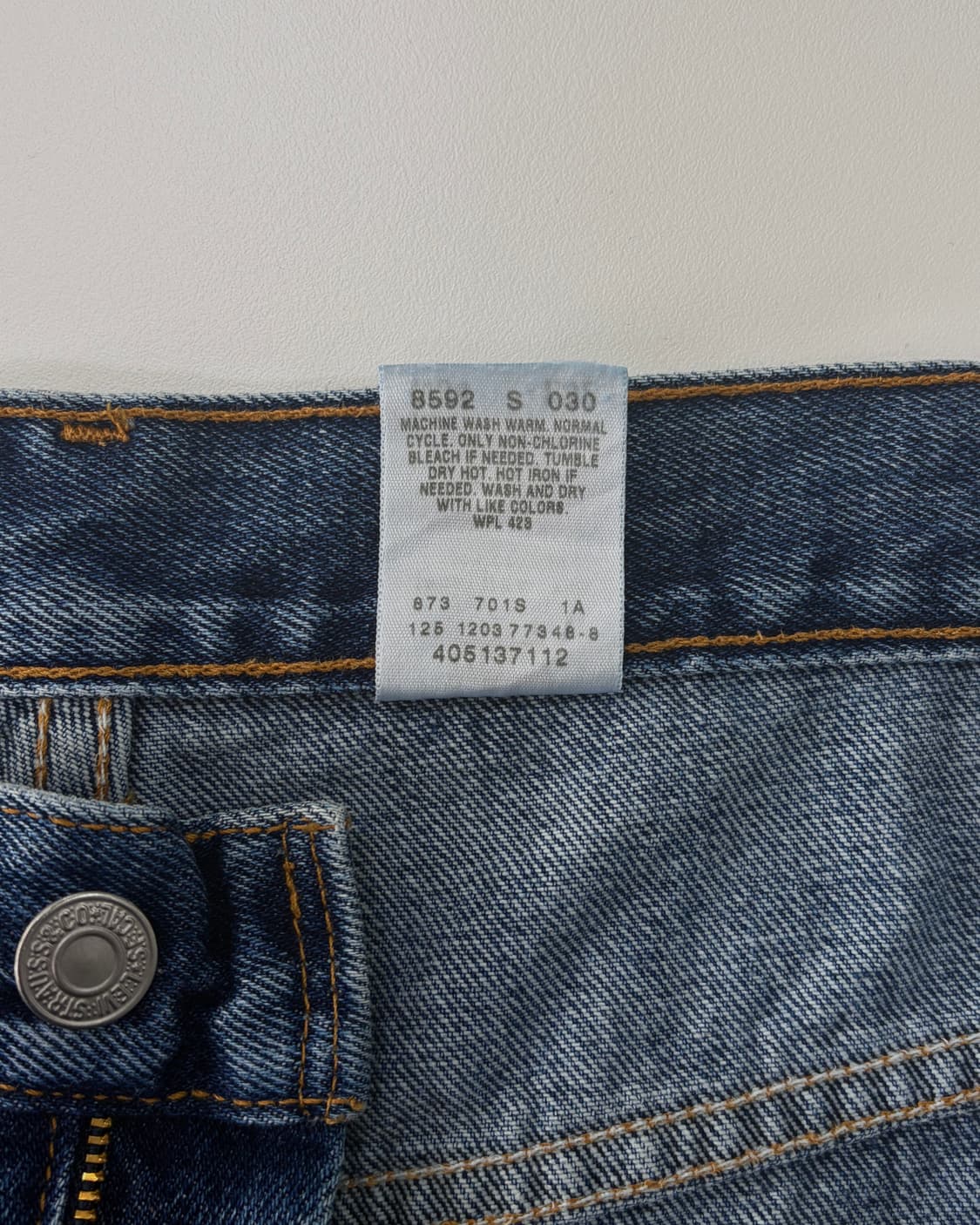 [33인치]리바이스 00s 멕시코산 517 부츠컷 데님 팬츠 상품이미지8