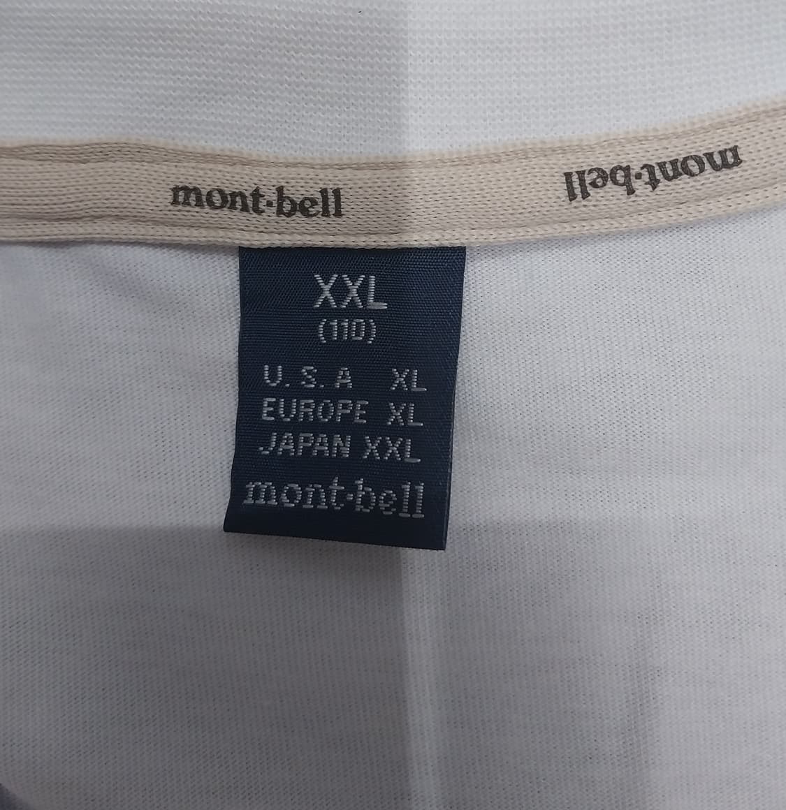 mont bell 몽벨 기능성 반팔티 2XL 상품이미지4