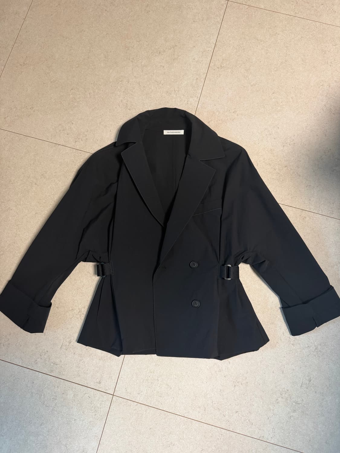 더캐시미어 자켓 탑 블라우스  상품이미지1