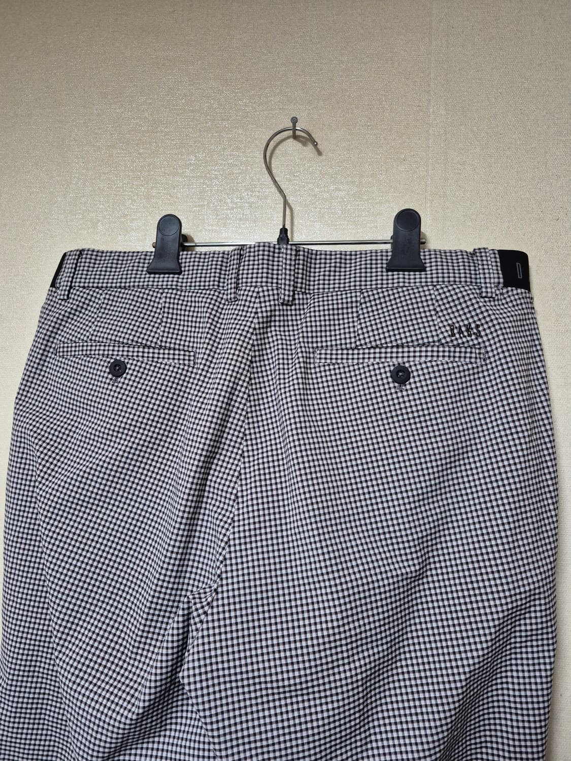 닥스 골프 체크 밴드 바지 상품이미지5