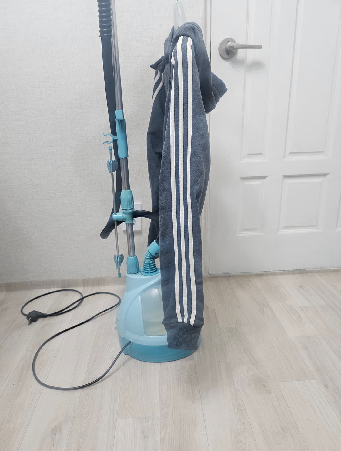 (95)M ☆초대장급☆ 아디다스 파이어버드 [회색그레이] 트랙탑 후드져지 상품이미지4