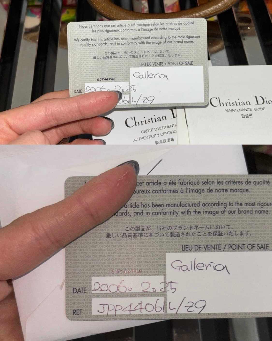 Dior 디올 2006s 플로럴 토트백 상품이미지10