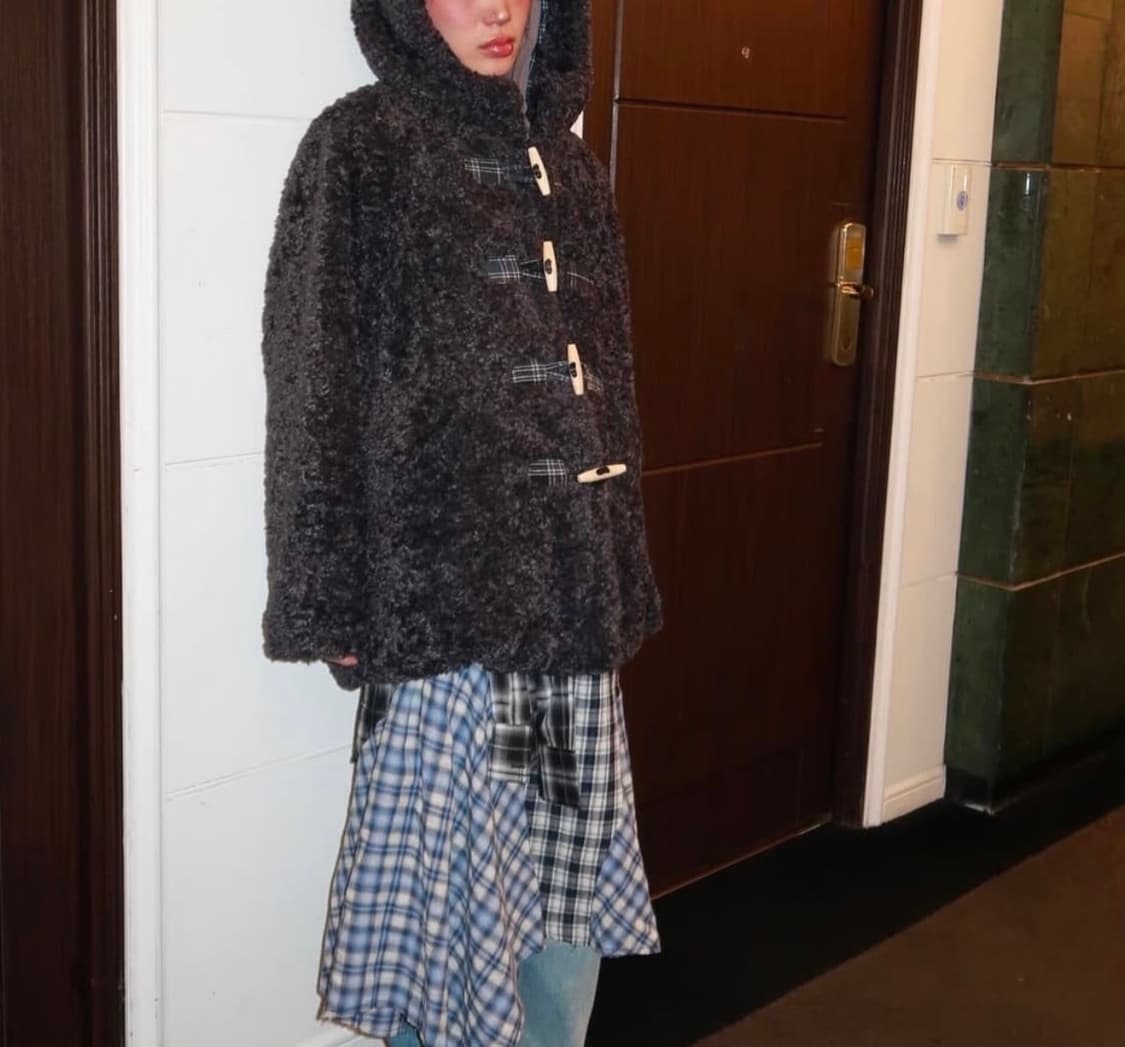 더뮤지엄비지터 퍼자켓 떡볶이 코트 상품이미지4