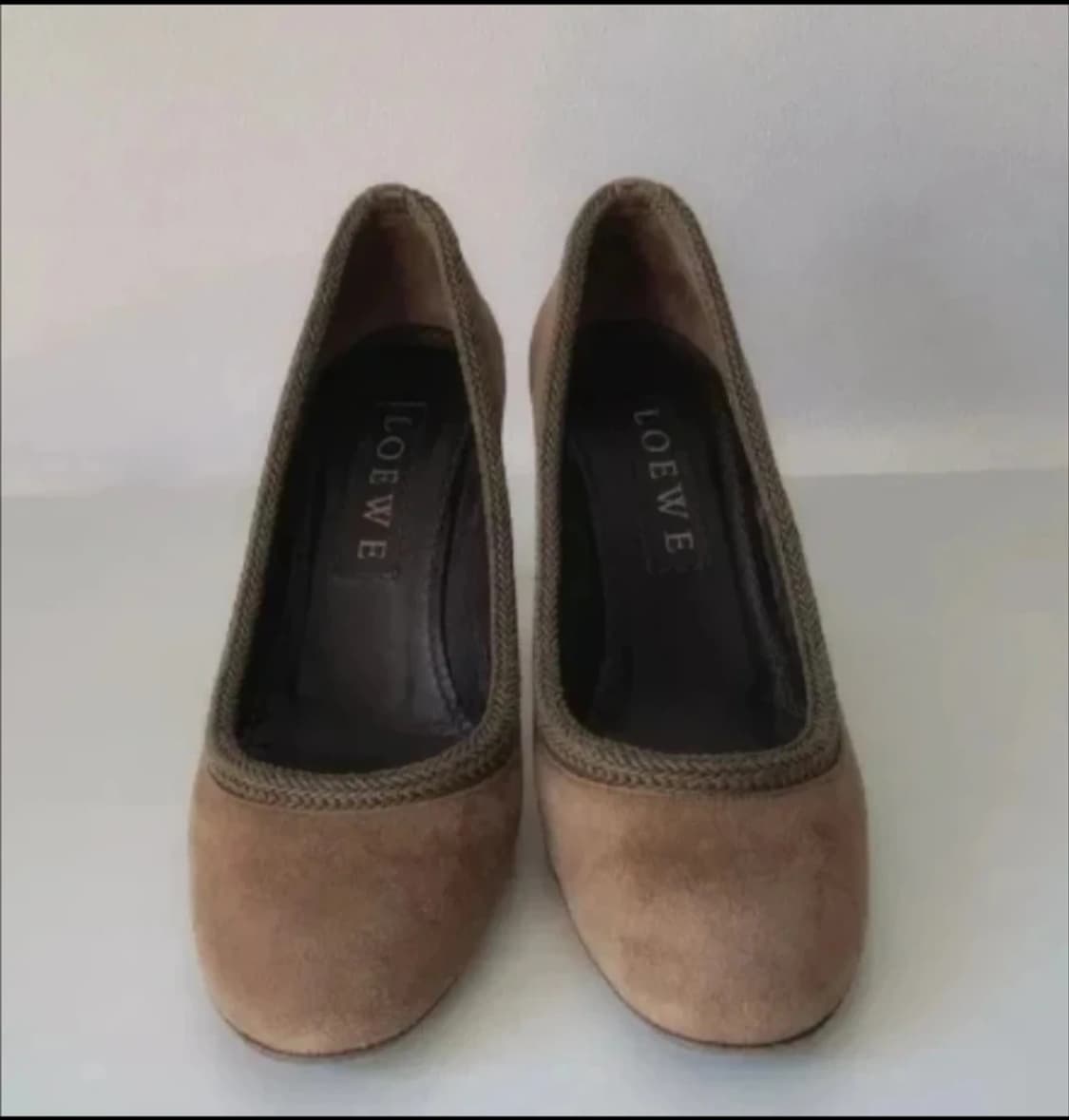 (정품)로에베 스웨이드 펌프스 37사이즈 (240mm) 상품이미지1