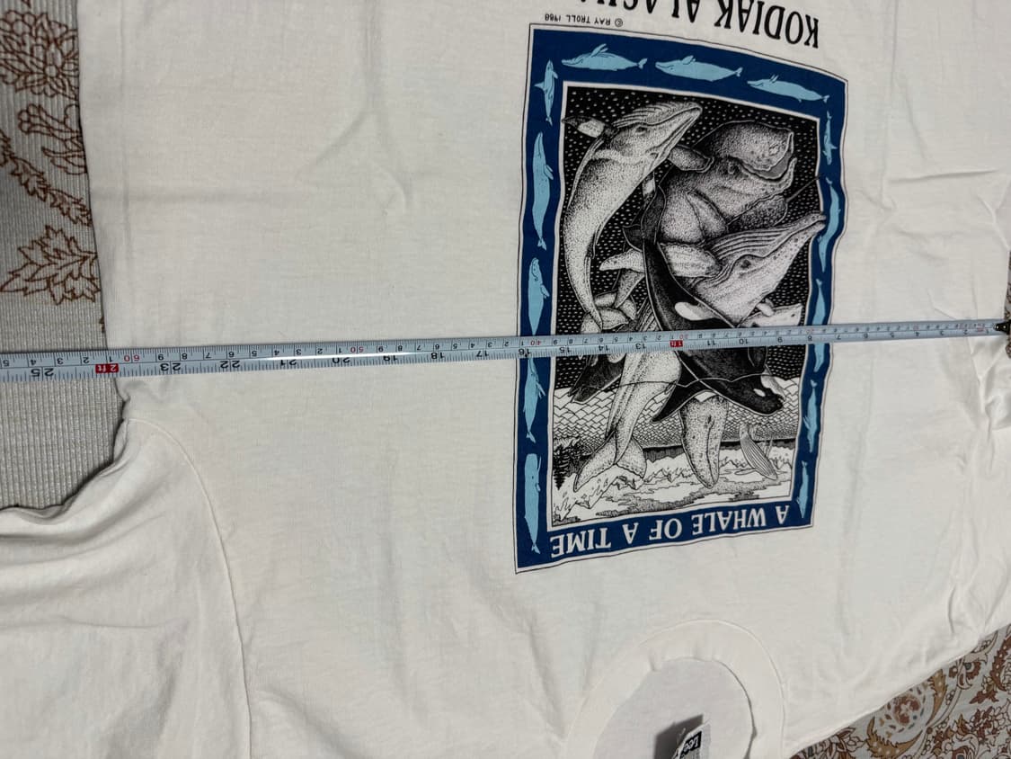 90s USA Lee 그래픽 반팔티 XL 상품이미지6