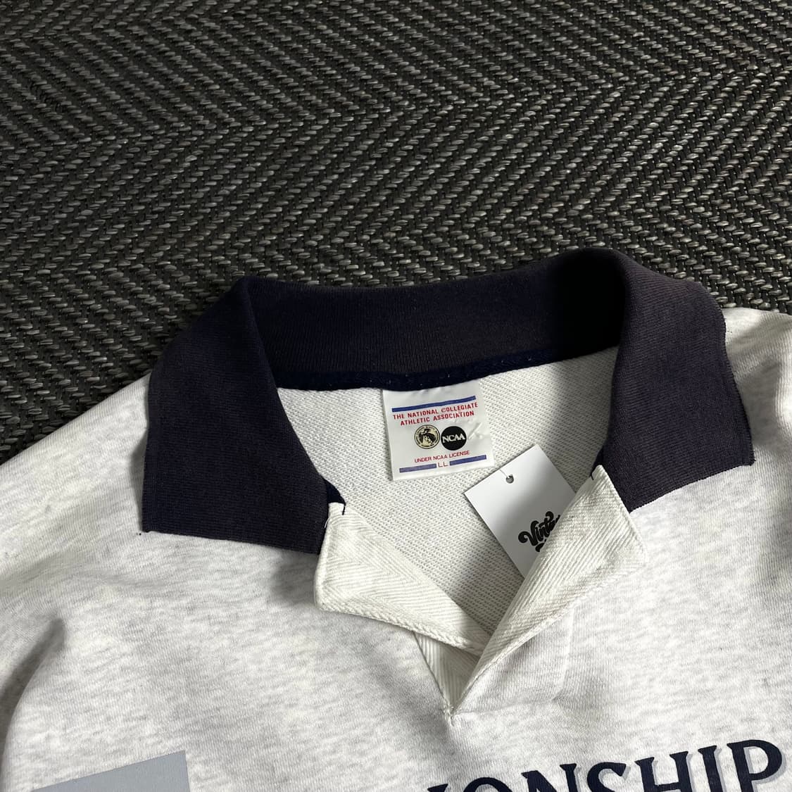 데상트 NCAA 올드스쿨 빈티지 컬리지 럭비 셔츠o 3689 상품이미지5