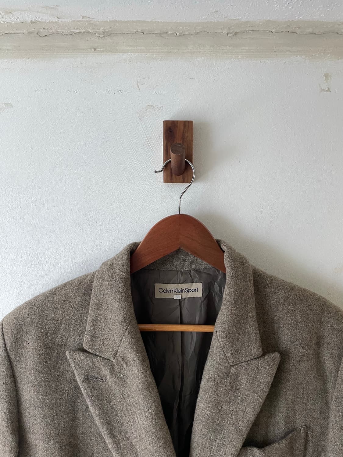 JPN Vintage Calvin Klein Wool Jacket 상품이미지3