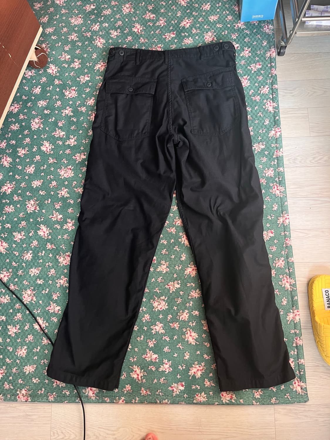 오어슬로우 Black Fatigue Pants (3) 상품이미지2