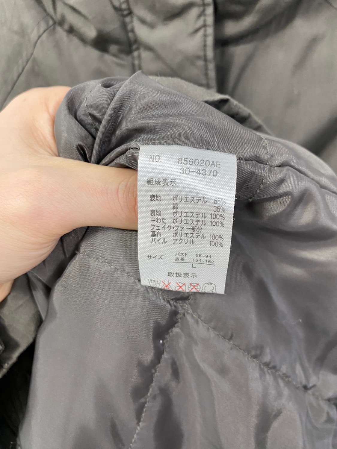 [ESSEME] 브라운카키 야상 후드 자켓 상품이미지10