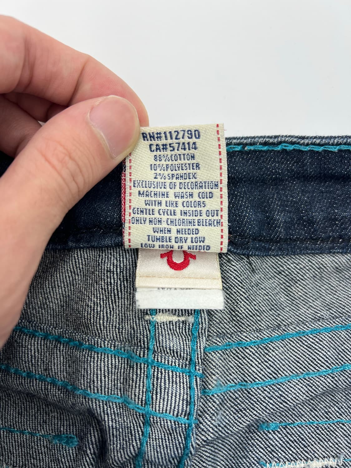 트루릴리젼 스키니 핏 데님팬츠 상품이미지6