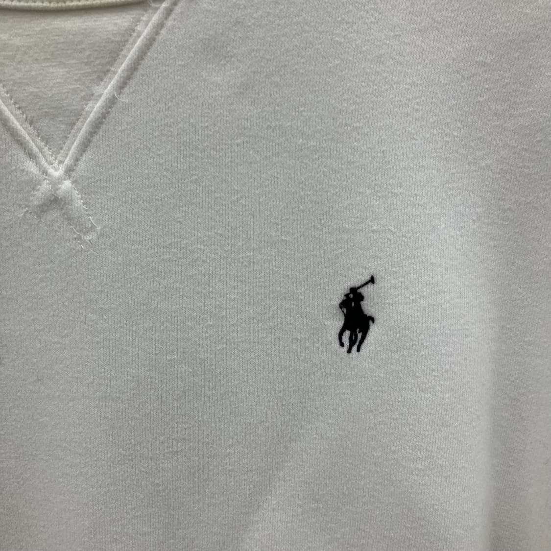 폴로 랄프로렌 화이트 스웨트셔츠 L 상품이미지4
