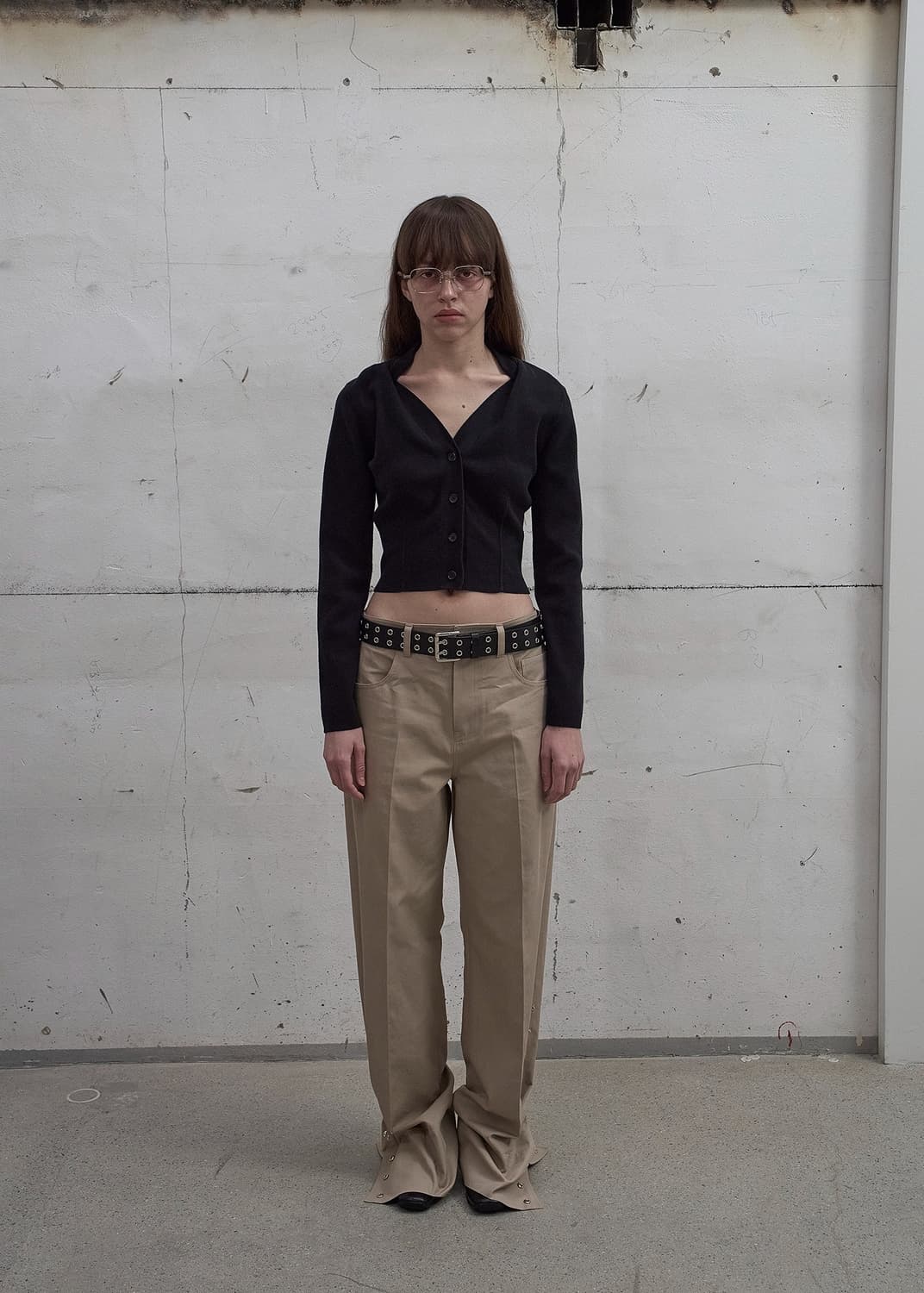 Lcdc 가디건 DRAPED NECK KNIT CARDIGAN 상품이미지2