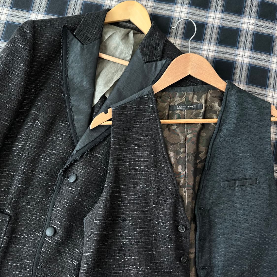 메사제리에 MESSAGERIE 자켓 + 조끼 세트 (마르지엘라 느낌) 상품이미지1
