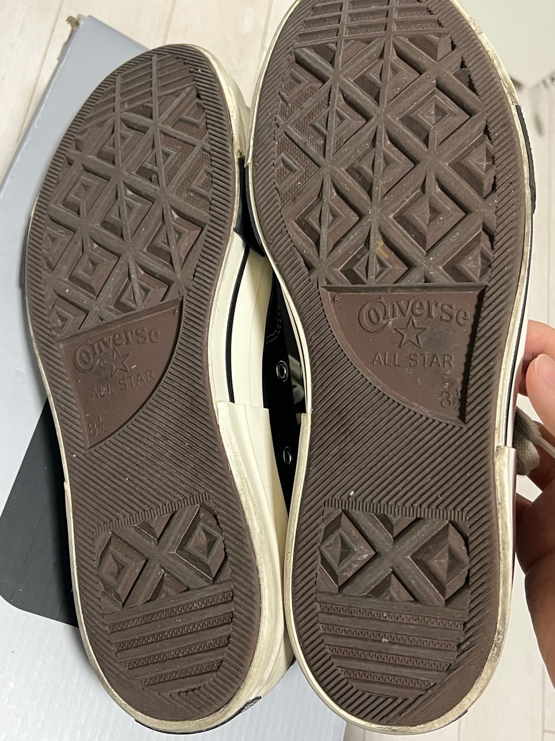 릭오웬스 컨버스 로우 블랙 265 상품이미지3