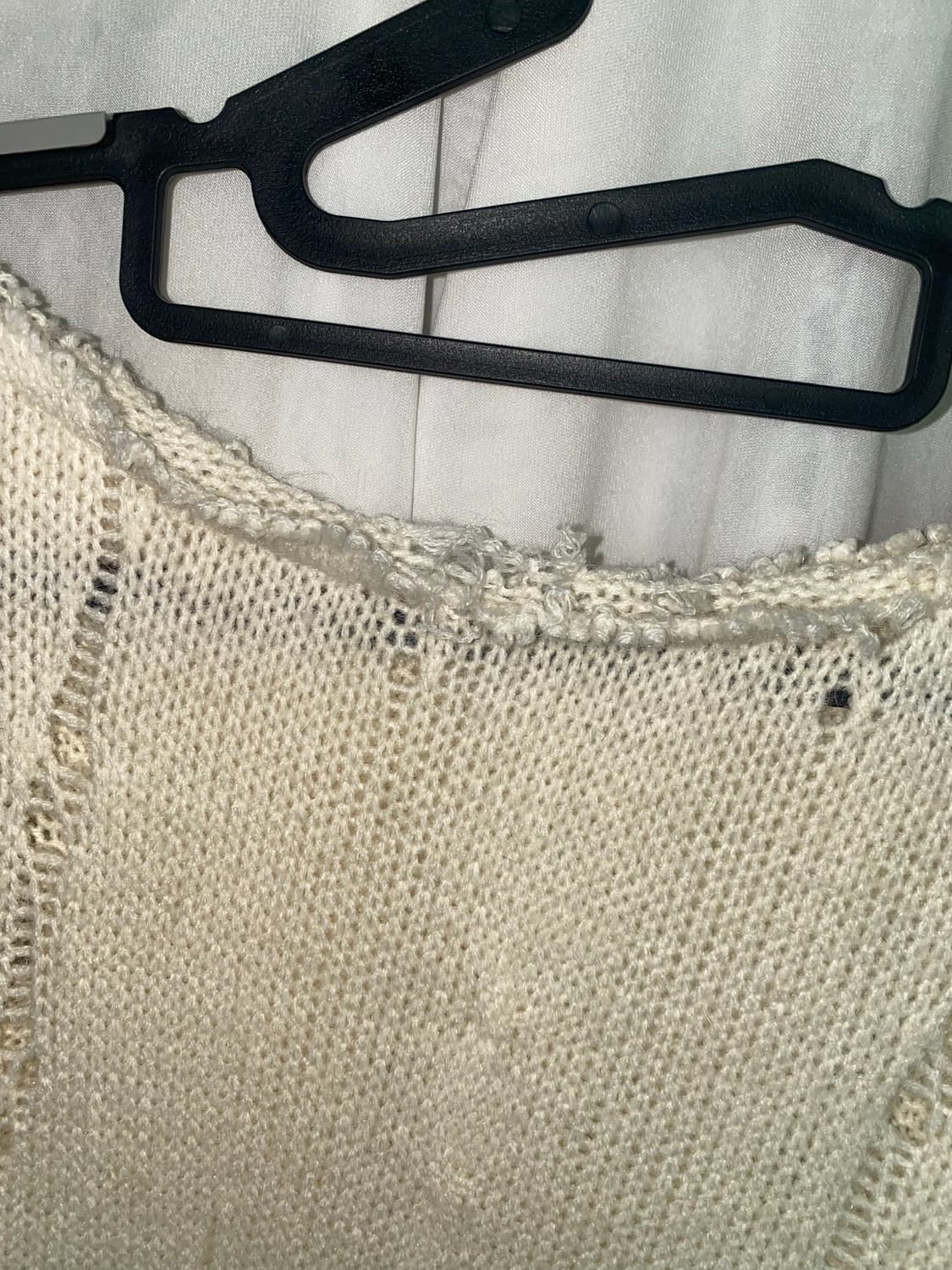 그런지 데미지 니트 y2k 펑크 고딕 고스 상품이미지4