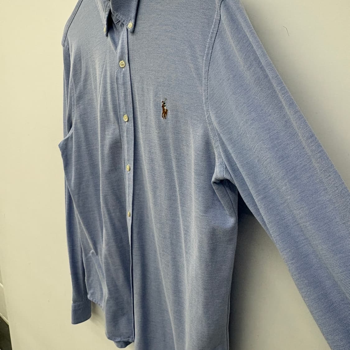 폴로 랄프로렌 긴팔 셔츠 블루 남성 L 상품이미지4