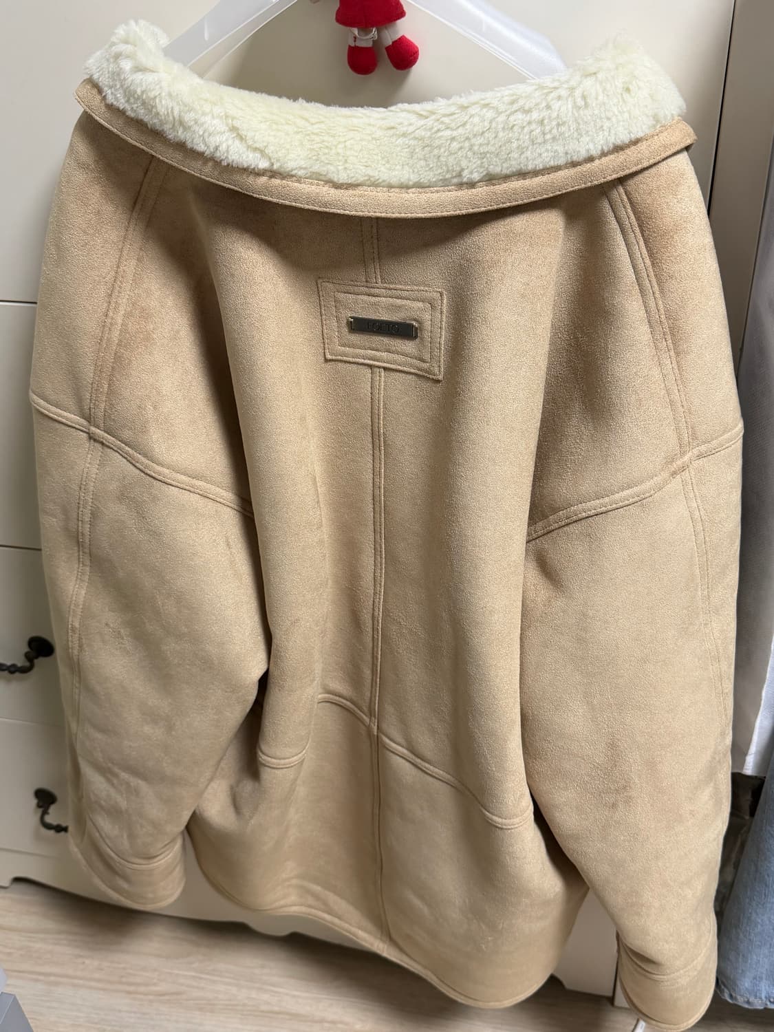 포에토 무스탕 foeto Nutty suede mustang camel 상품이미지8