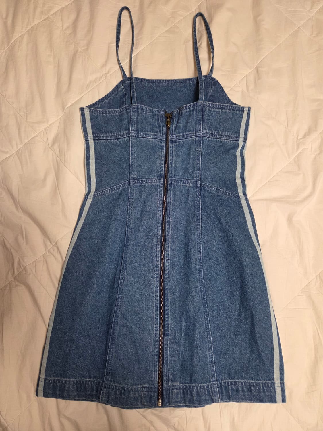 (백화점 정품)아디다스 데님 원피스 M 상품이미지2