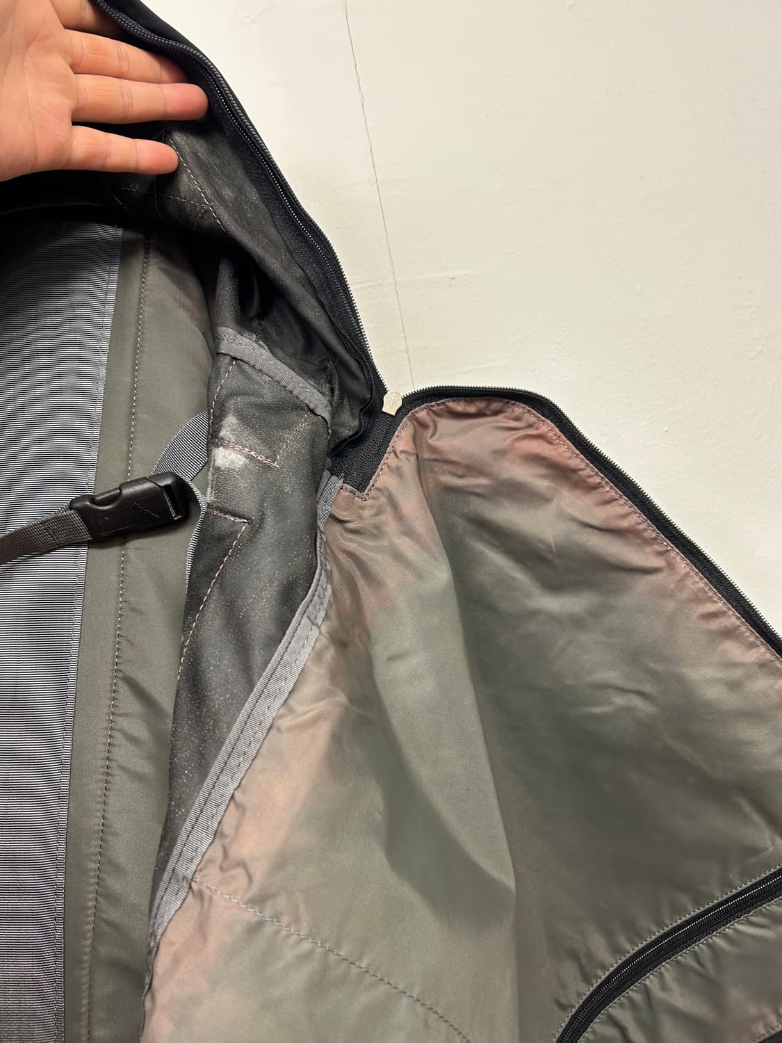 90s 몽벨 3way 더플백 백팩 겸용 가방 상품이미지8