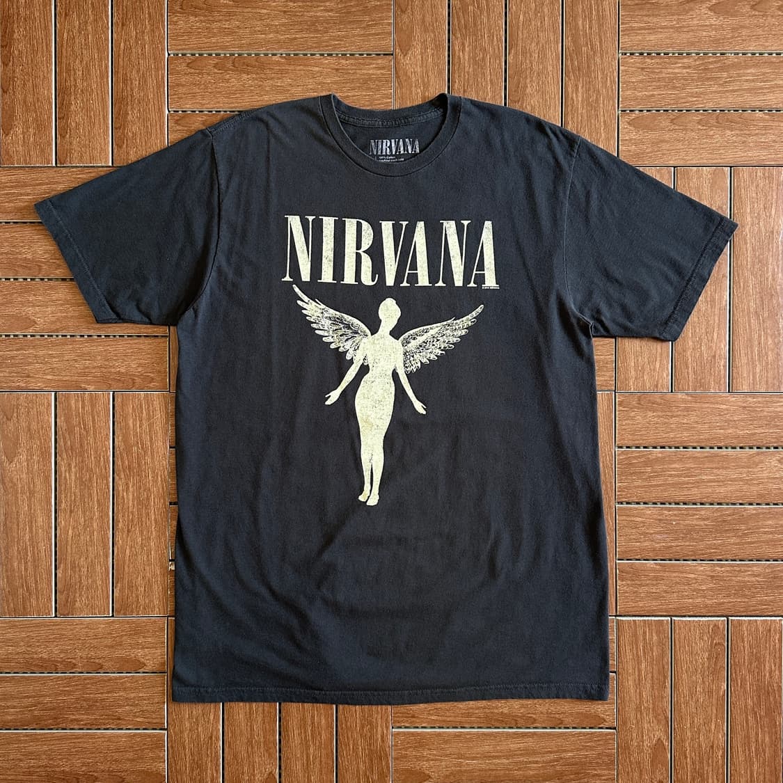 Nirvana ‘In utero’ cotton 1/2 tee 상품이미지1