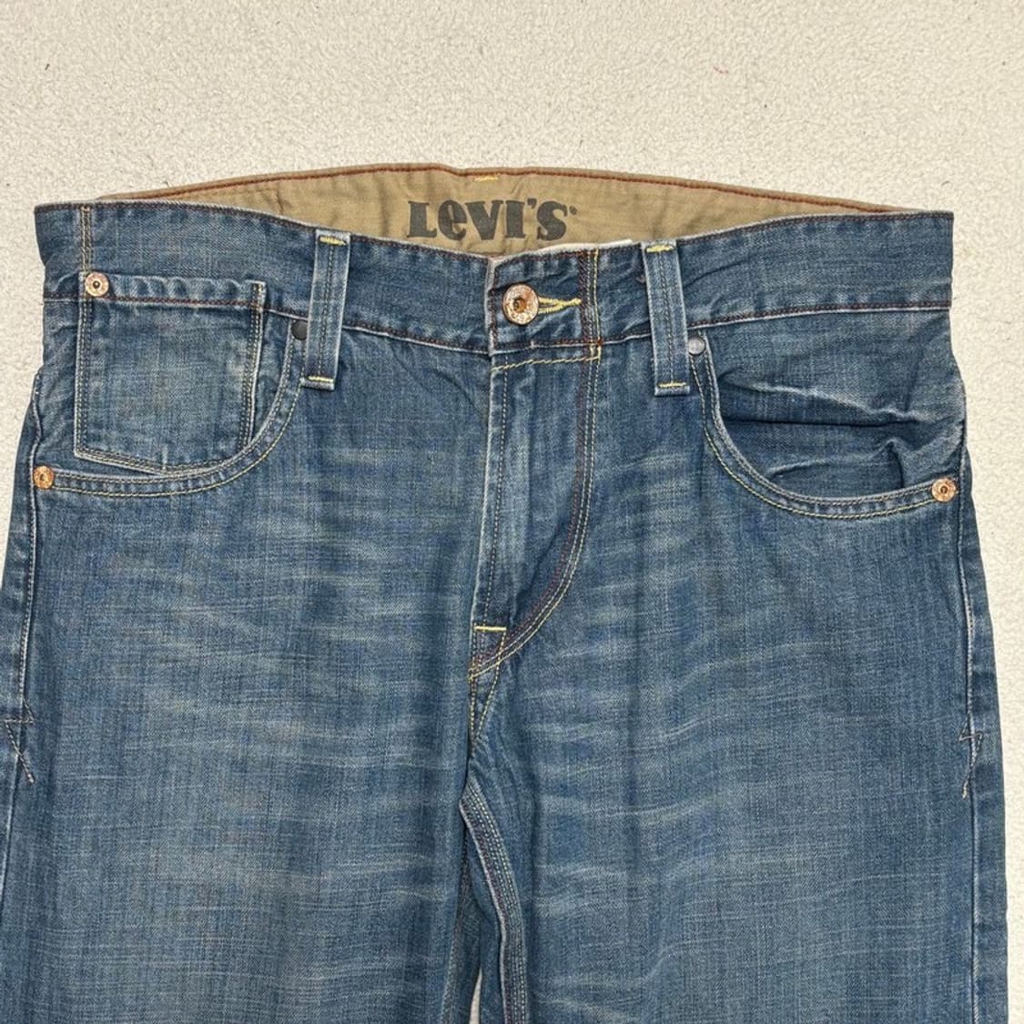 LEVI'S SLIM STRAIGHT 데님 팬츠 31 | 32 상품이미지2