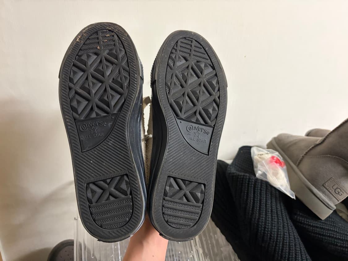 컨버스 원스타 프로 로우 스웨이드 에그렛 블랙 상품이미지4