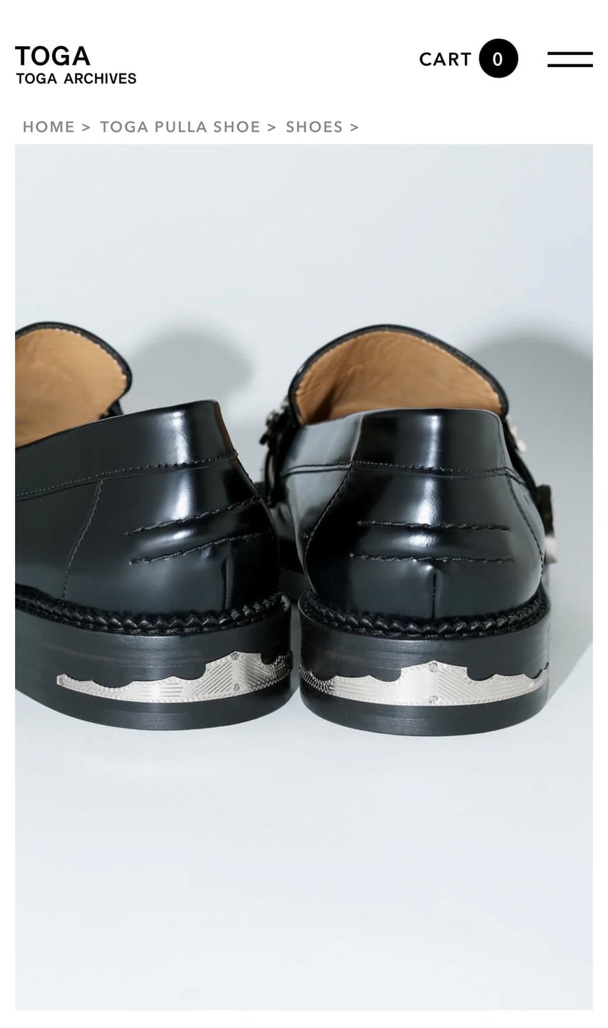 (37.5) TOGA PULLA 토가풀라 메탈 로퍼 상품이미지6