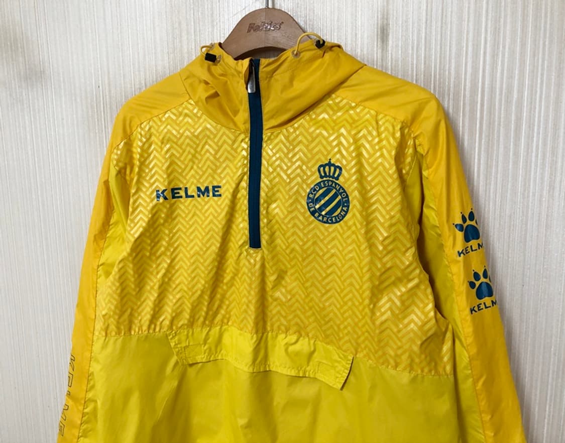 켈미 18-19 RCD 에스파뇰 어센틱 트레이닝탑/윈드자켓 M(해외) 상품이미지6