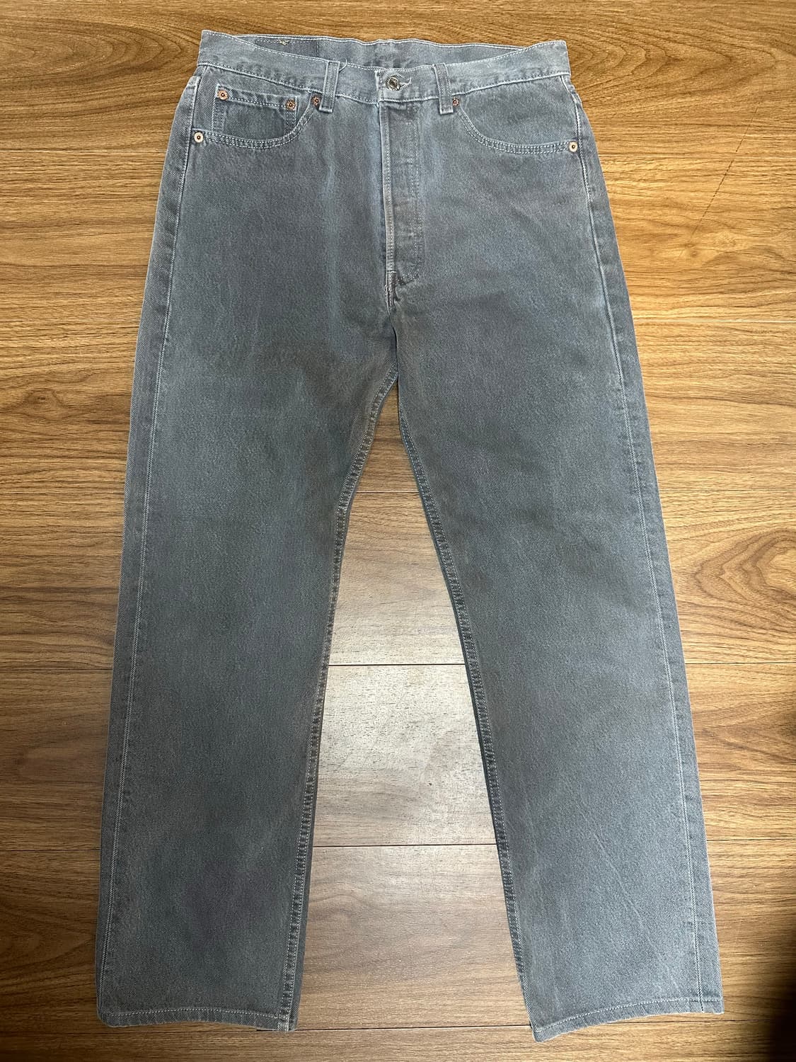 90s 빈티지 리바이스 501 차콜 그레이 상품이미지1