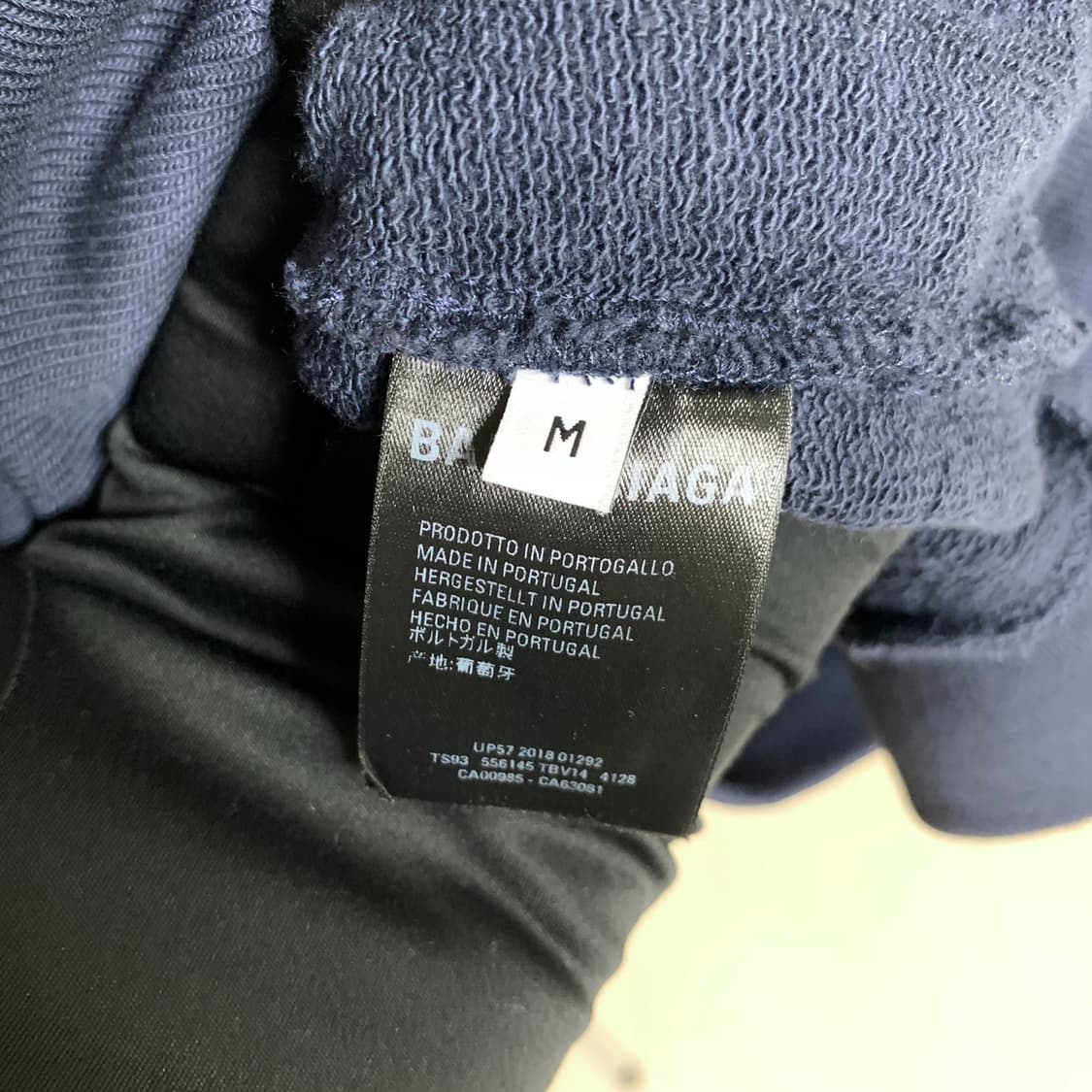 [M/95] 발렌시아가 웨이브로고 후드티 상품이미지5