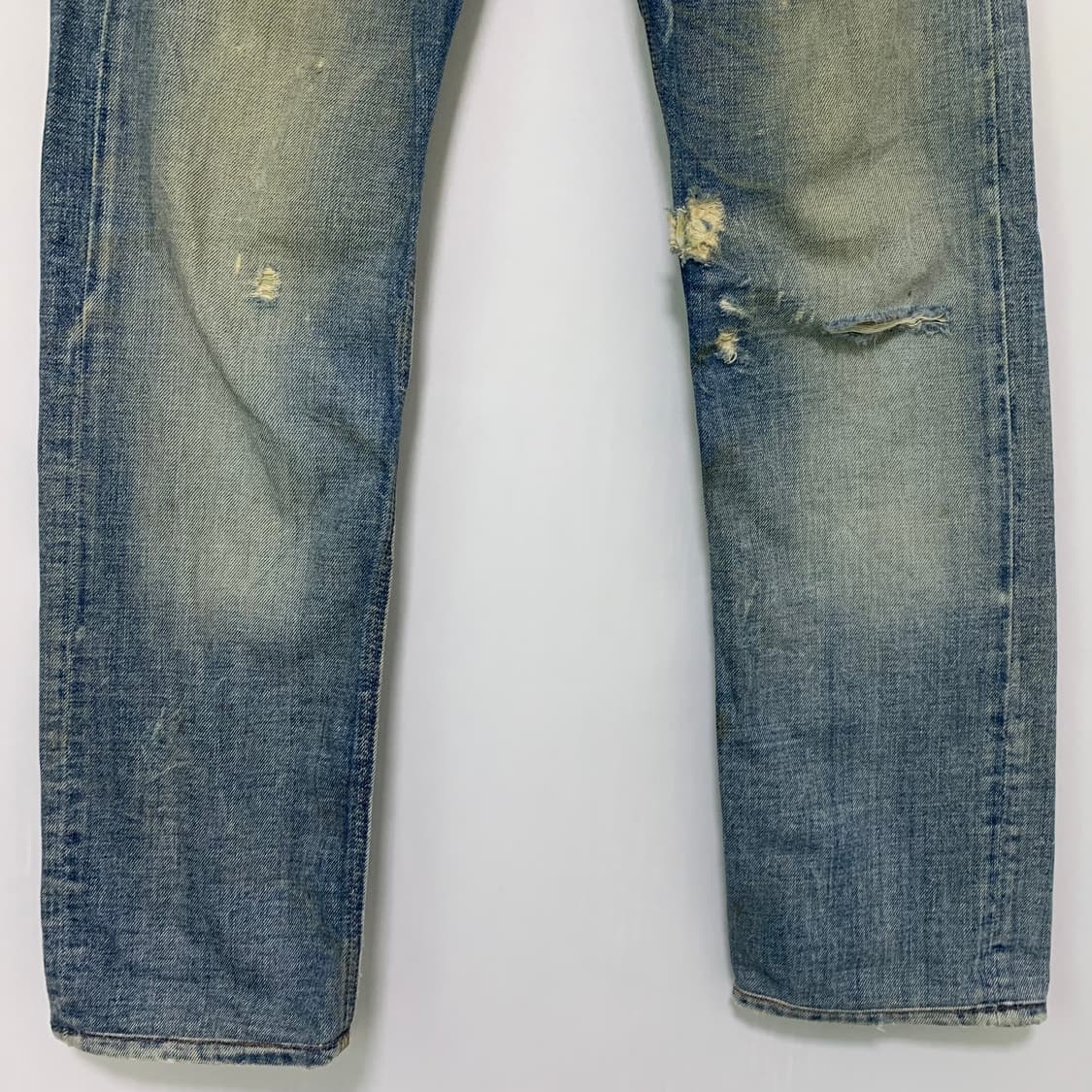디젤 빈티지 지퍼 포켓 워싱 데님 팬츠 청바지 29-30인치 y2k  상품이미지3