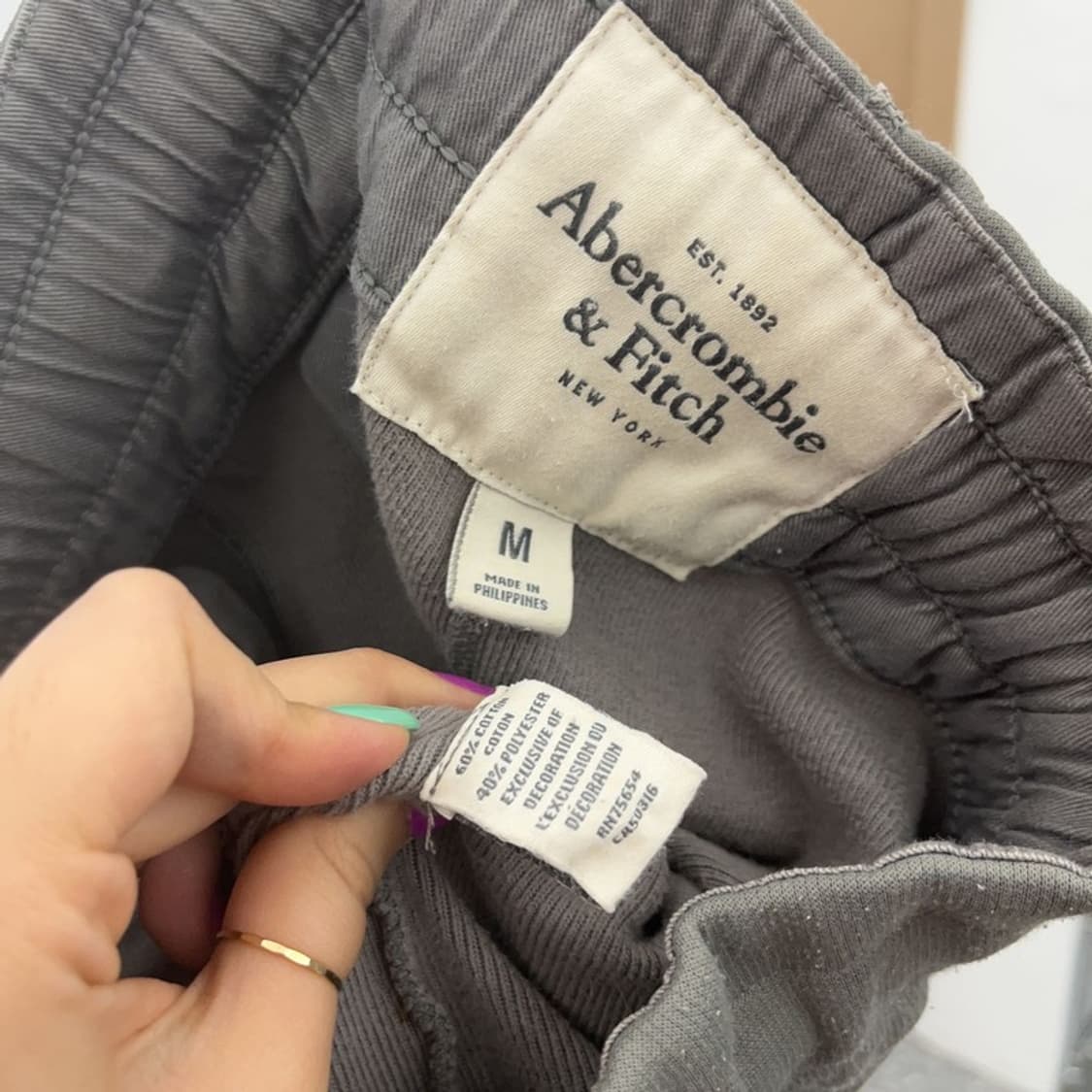 아베크롬비 빈티지 애슬레틱 트레이닝 팬츠 M C06585 상품이미지5