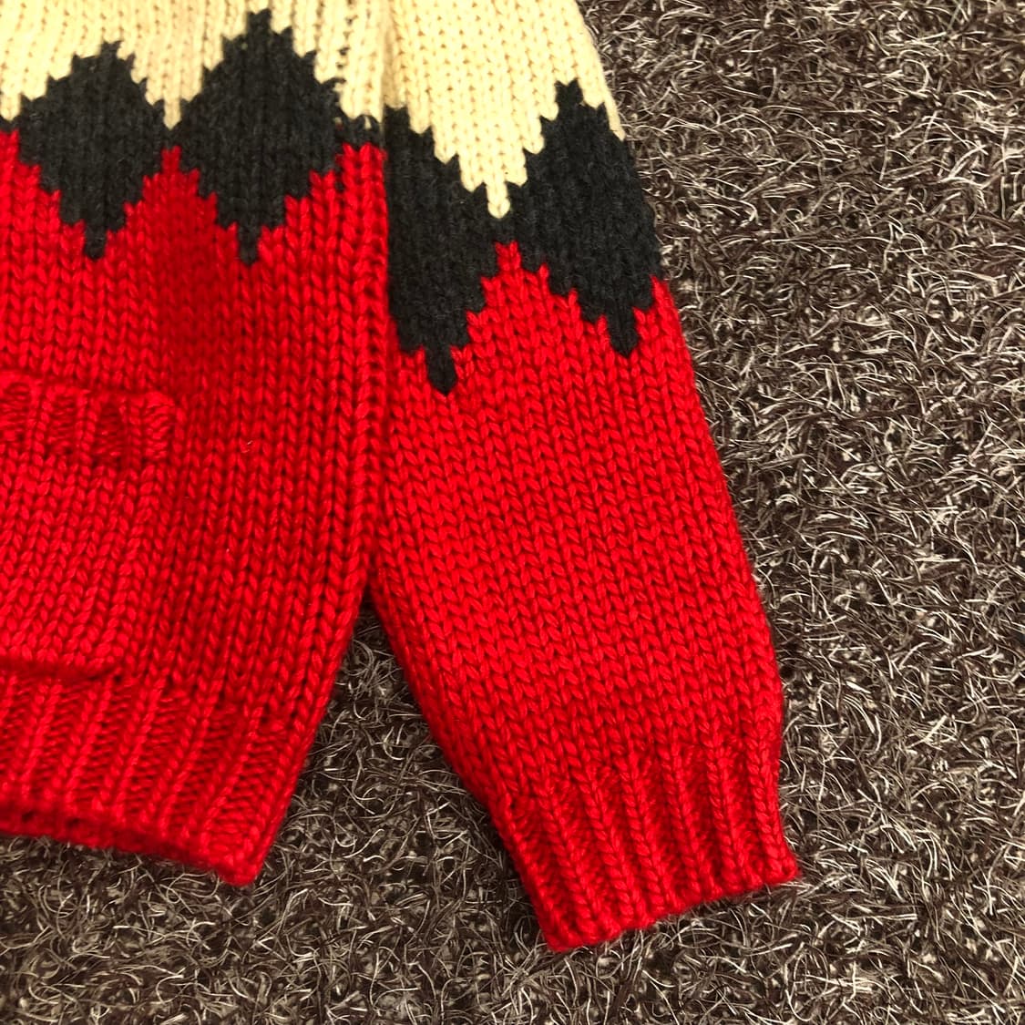 Atnote 빈티지 울 코위찬 가디건 자켓 상품이미지3