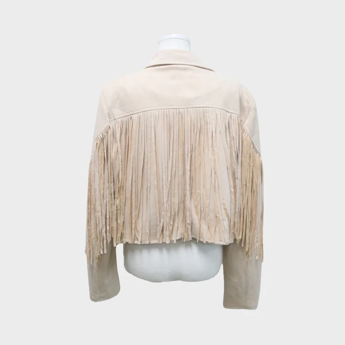 SAINTS & HEARTS 태슬 페이크 레더 자켓 66289 상품이미지2