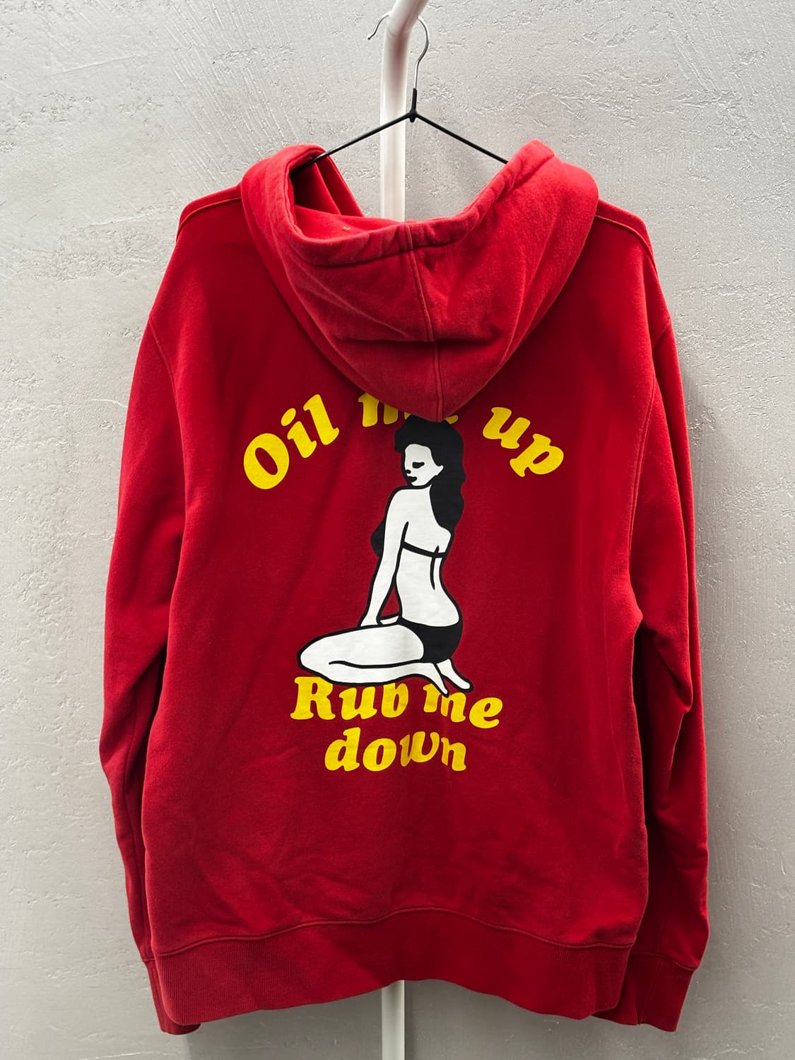 위캔더스 레드 후드집업 L 상품이미지7