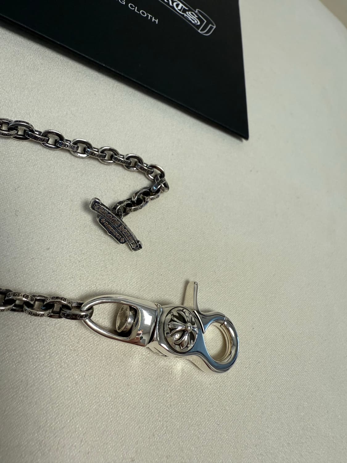 크롬하츠 T바 페이퍼 월렛체인  20인치 상품이미지3