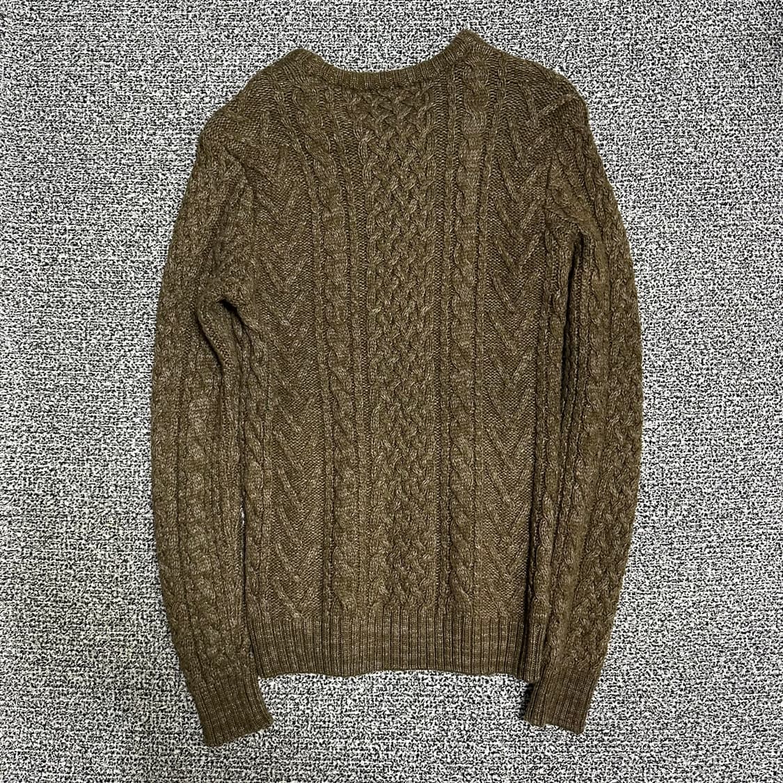 (M) 버카루 꽈배기 니트 상품이미지4